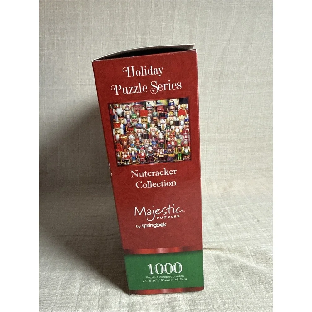 Majestic Series Nutcracker Collection Holiday‎ Puzzle Springbok 1000 Pc